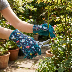 Baidast Gardening Gloves for Women, close-up of palm grip