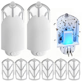 BAIMNOCM Flying Insect Trap front view with refill cartridges
