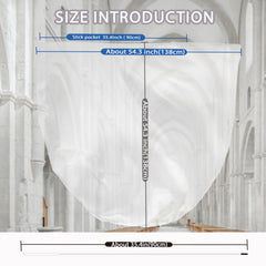 Baisdan worship flags set with storage bag and flexible rods