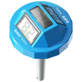 Baldr Solar Pool Thermometer floating in a pool
