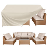 BALEINE Patio Furniture Cover beige front view