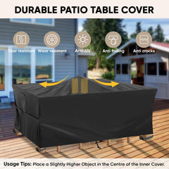 BALEINE waterproof cover details showing buckle straps
