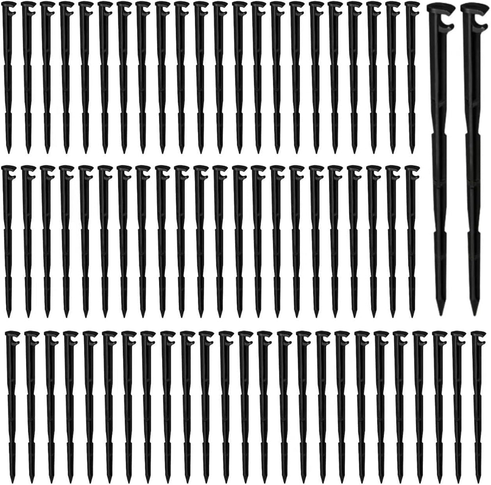 Balter-D 200 pack irrigation drip support stakes black