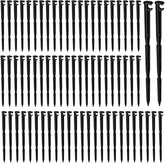 Balter-D 200 pack irrigation drip support stakes black