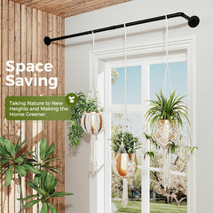 Bamworld Hanging Planter side view showcasing its robust design