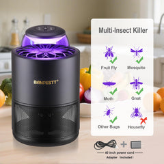 BANPESTT Indoor Insect Trap with USB plug and charging cable