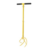 BARAYSTUS Hand Tiller front view with sharp tines