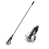 BARAYSTUS Wheel Rotary Edger side view with black handle