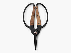 Barebones Garden Scissors in use trimming herbs