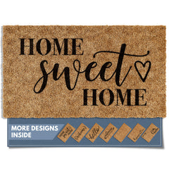 Barnyard Designs Home Sweet Home Doormat front view
