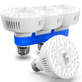 Barrina 5000K Grow Light Bulbs front view, pack of 4