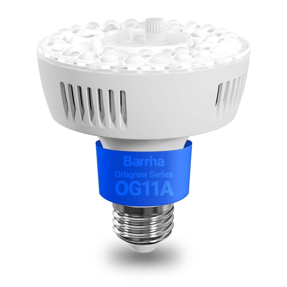 Barrina Grow Light Bulb E26 base 11W front view