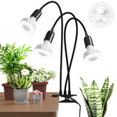 Barrina OG11A3 Clip On Grow Light front view with three heads