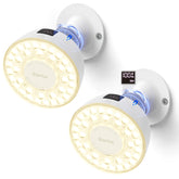 Barrina Puck Grow Light front view with white finish