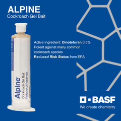 BASF Alpine Rotation 2 Cockroach Gel Bait tubes displayed