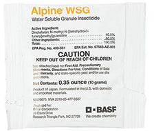 BASF Alpine WSG Insecticide 120 count white granules packaging