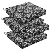 Basic Beyond Outdoor Chair Cushions Set of 4 in Medallion colour