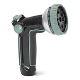 Basics Garden Hose Nozzle front view with rotating head