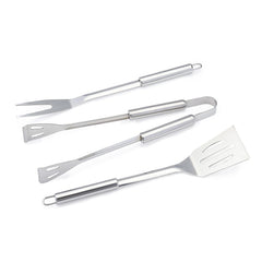 Basics grill fork shown with comfortable grip handle