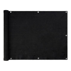 Basics Privacy Screen Fence 3 x 10 ft, Black front view