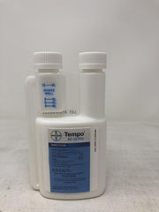 Bayer Tempo SC Ultra Insecticide 240ml back view with instructions