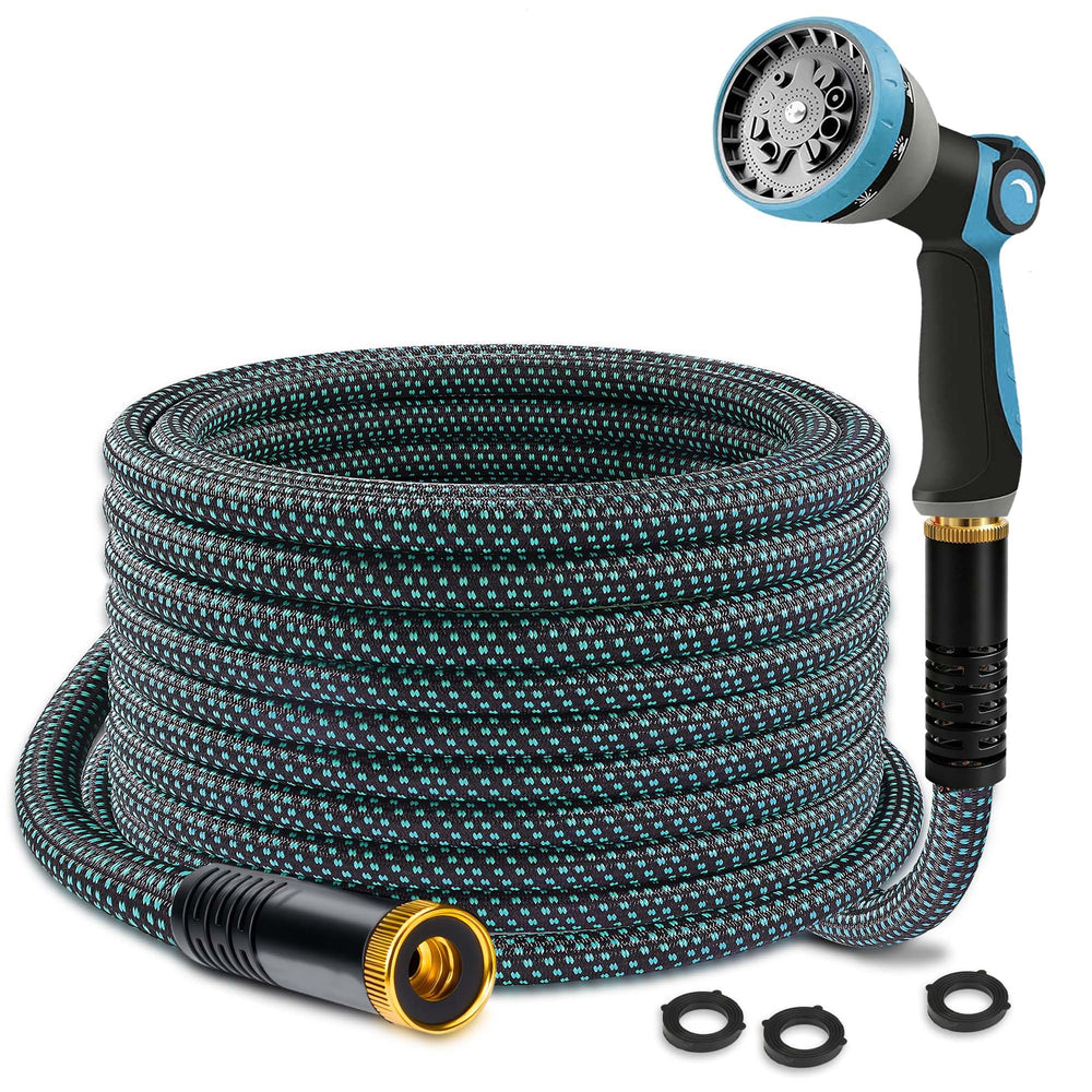 BazeSync Garden Hose 25FT blue model front view