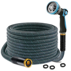 BazeSync Garden Hose 25FT blue model front view