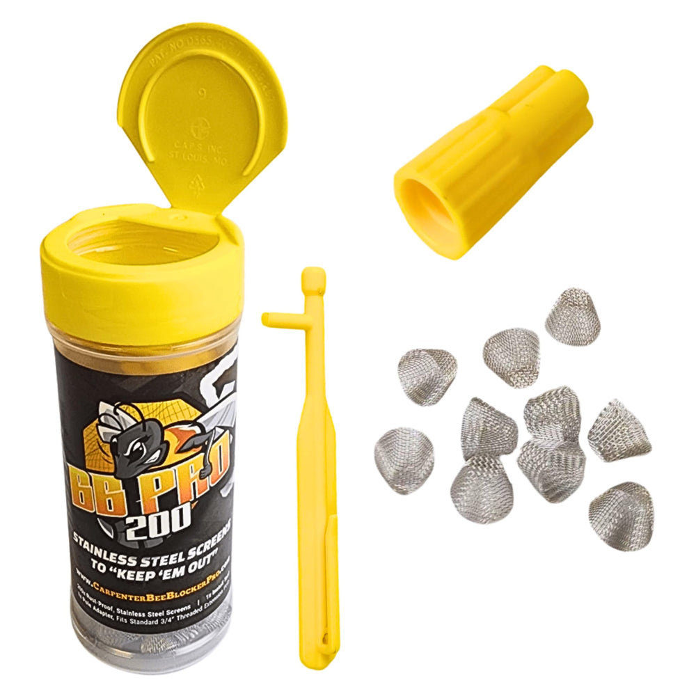 BB PRO Carpenter Bee Trap 200 Count package front view