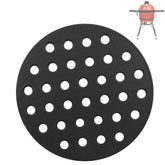 BBQration 10.5-inch cast iron fire grate front view