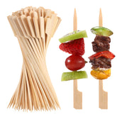 BBQStyle 200 PCS bamboo skewers with natural finish