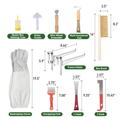Bee feeder and hive accessories from MayBee kit