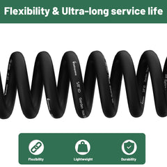 beitopamz garden hose coiled for compact storage