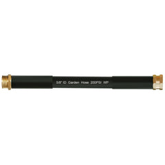 beitopamz Short Garden Hose 1ft black model with brass fittings