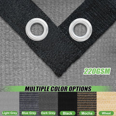BELLE DURA Sun Shade Cloth installed on a pergola