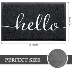 BeneathYourFeet Door Mat close-up of non-slip backing