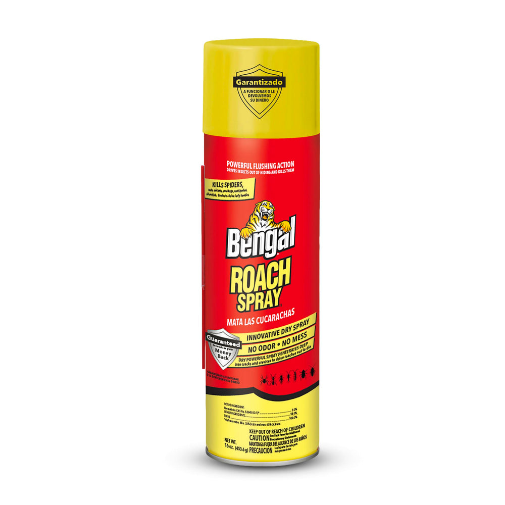 Bengal Roach Spray 9 oz aerosol can front view