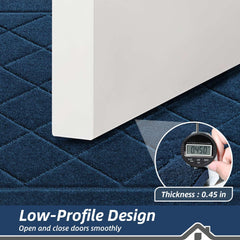 BEQHAUSE Dirt Trapper Door Mat geometric pattern close-up
