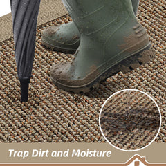 BEQHAUSE Indoor Door Mat on a clean entryway floor