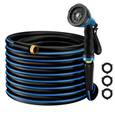 Besiter 5/8" 50FT garden hose dark blue model front view
