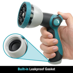 Besiter Hose Nozzle with ergonomic grip in blue and black