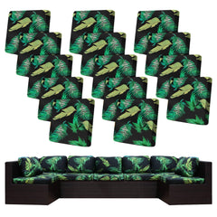 BIETYONE Outdoor Cushion Covers 14PCS in Summer colour front view