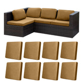 BIETYONE outdoor cushion covers camel colour front view