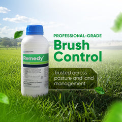 BIFENTHRIN-PLUS-C Remedy Herbicide Concentrate label close-up