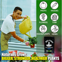 Big Foot Mycorrhizal Inoculant powder close-up