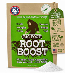 Big Foot Probiotic Root support Powder 2 oz front view