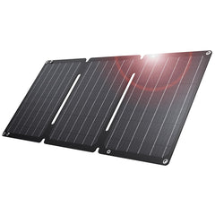 BigBlue 30W Portable Solar Panel open front view