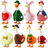 BIHDXL Holiday Porch Goose Outfit for Valentine's Day