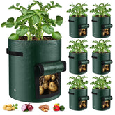 BIJOKETTEN 10 Gallon Potato Grow Bag with view window