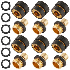 BILAL 6 Set Quick Connect Hose Fittings front view