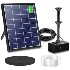 Biling 6.5W solar water pump front view